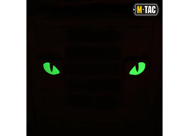 Нашивка M-Tac Tiger Eyes Laser Cut (пара) Black  Фото 3